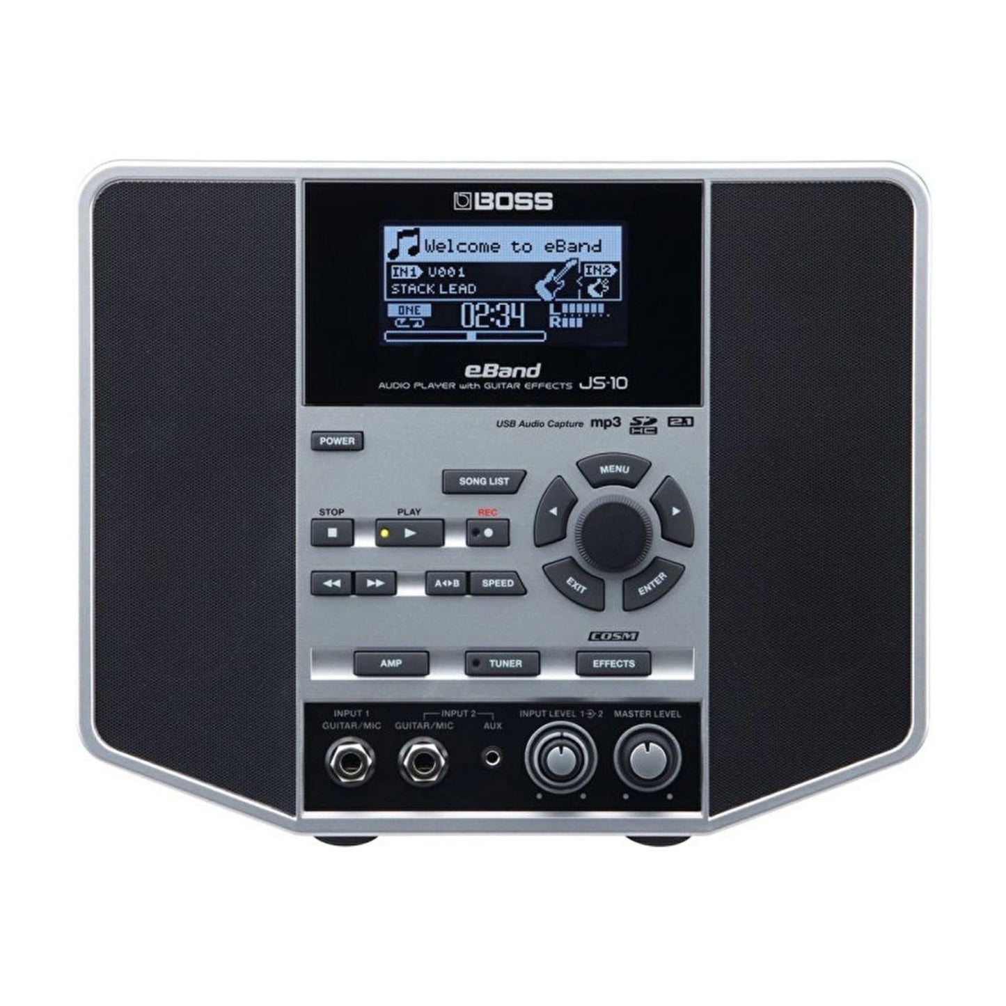 Boss JS-10 Audio Player ve Gitar Efekti