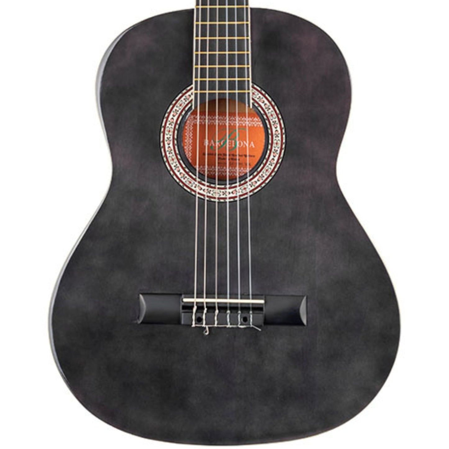 Barcelona LC 3600 BB Mavi Siyah 3/4 Klasik Gitar