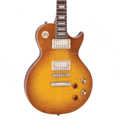 Vintage V100 Reissued Elektro Gitar - Lemon Drop