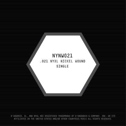D'Addario NYNW021 NYXL Nickel Wound Elektro ve Akustik Gitar Tek Tel (21)