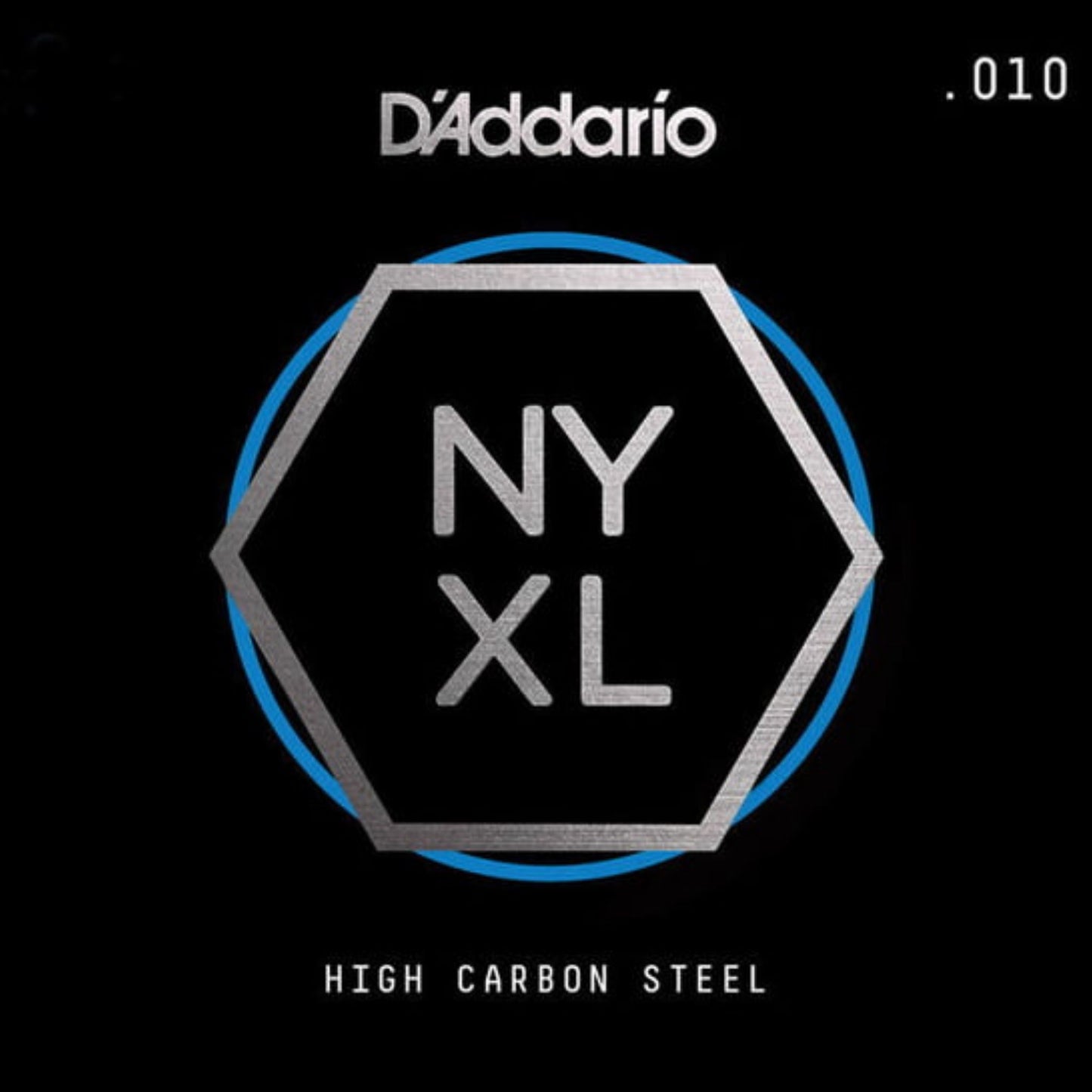 D'Addario NYS010 High Carbon Steel Single Elektro ve Akustik Gitar Tek Tel (10)