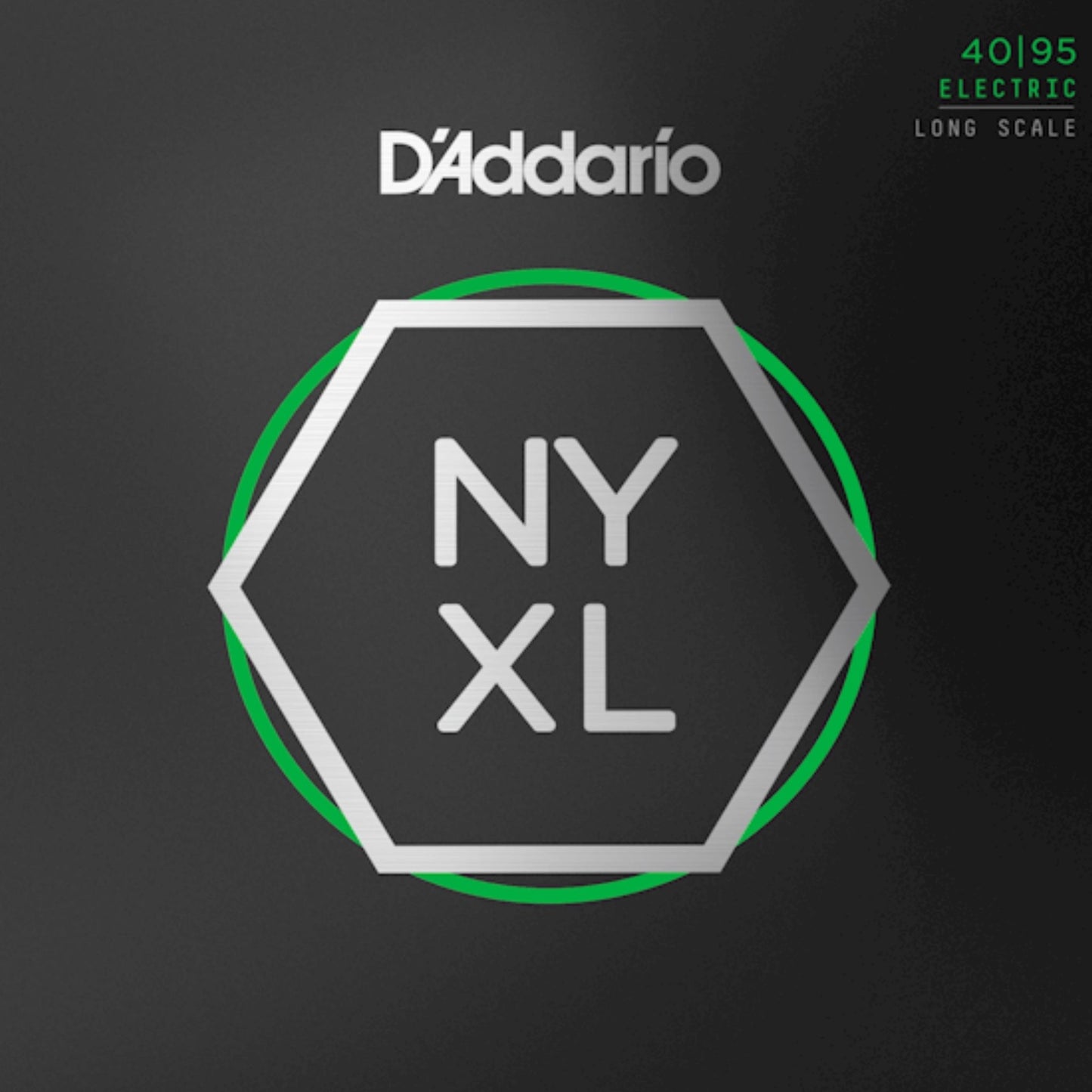 D'Addario NYXL4095 NYXL Nickel 4 Telli Bas Gi̇tar Teli - Super Light (40-95)