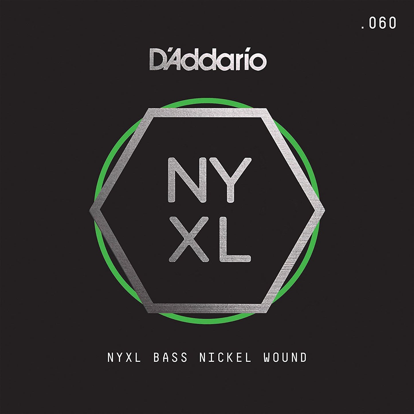 D'Addario NYXLB060 NYXL Nickel Bas Gitar Tek Tel (60)