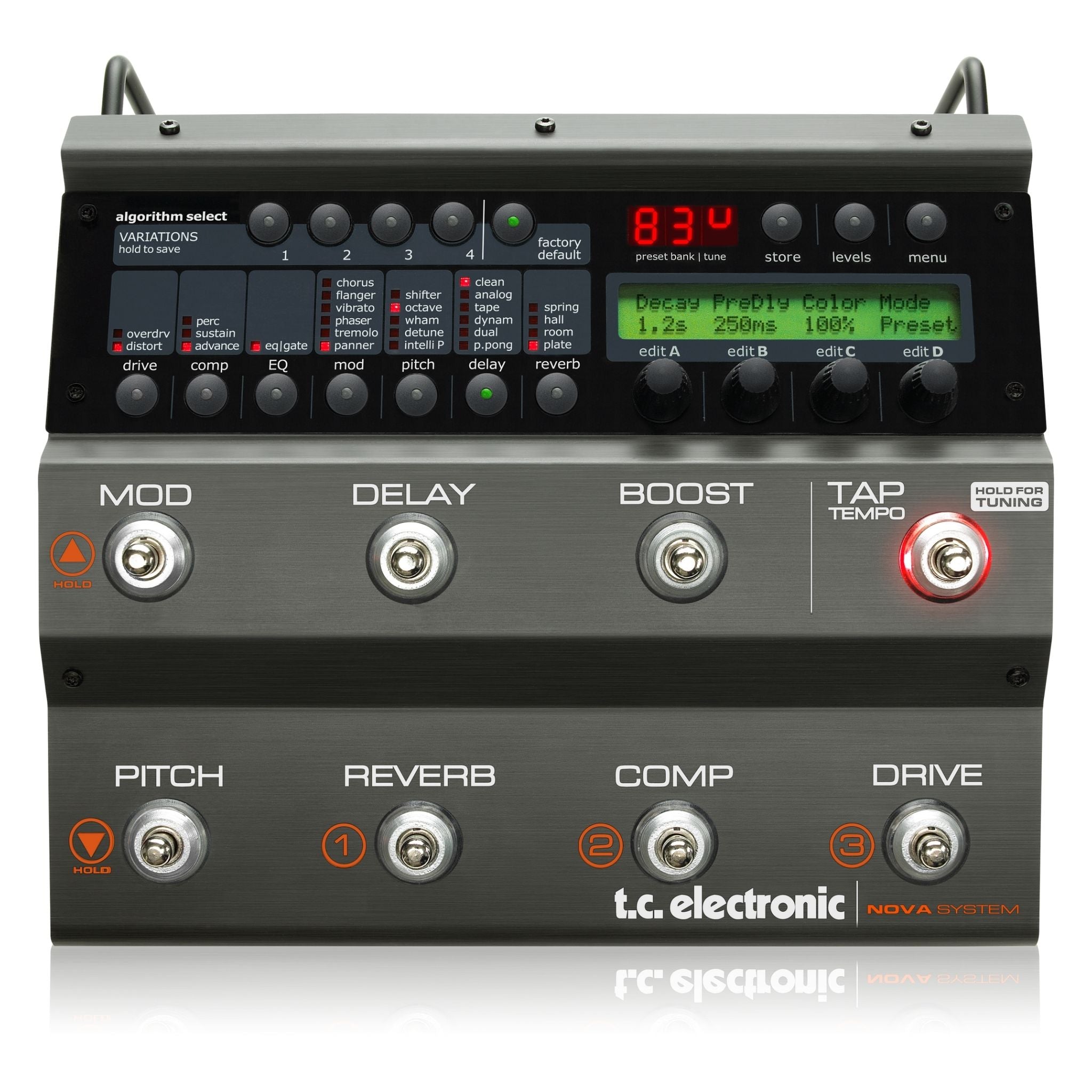 TC Electronic Nova System Gitar Prosesör – Kıvılcım Müzik