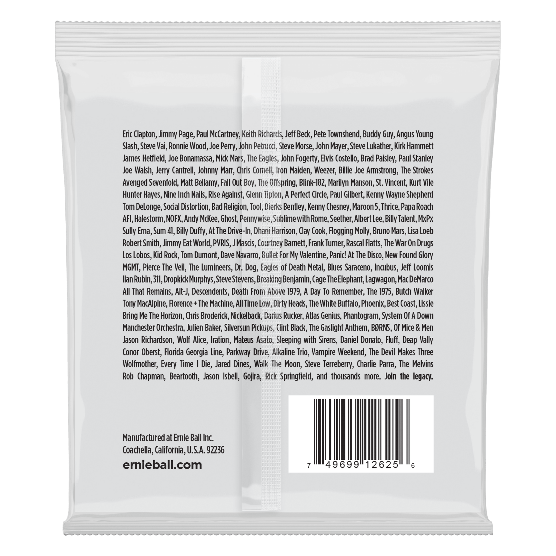 Ernie Ball 2625 8 String Slinky Nickel Wound Elektro Gitar Teli