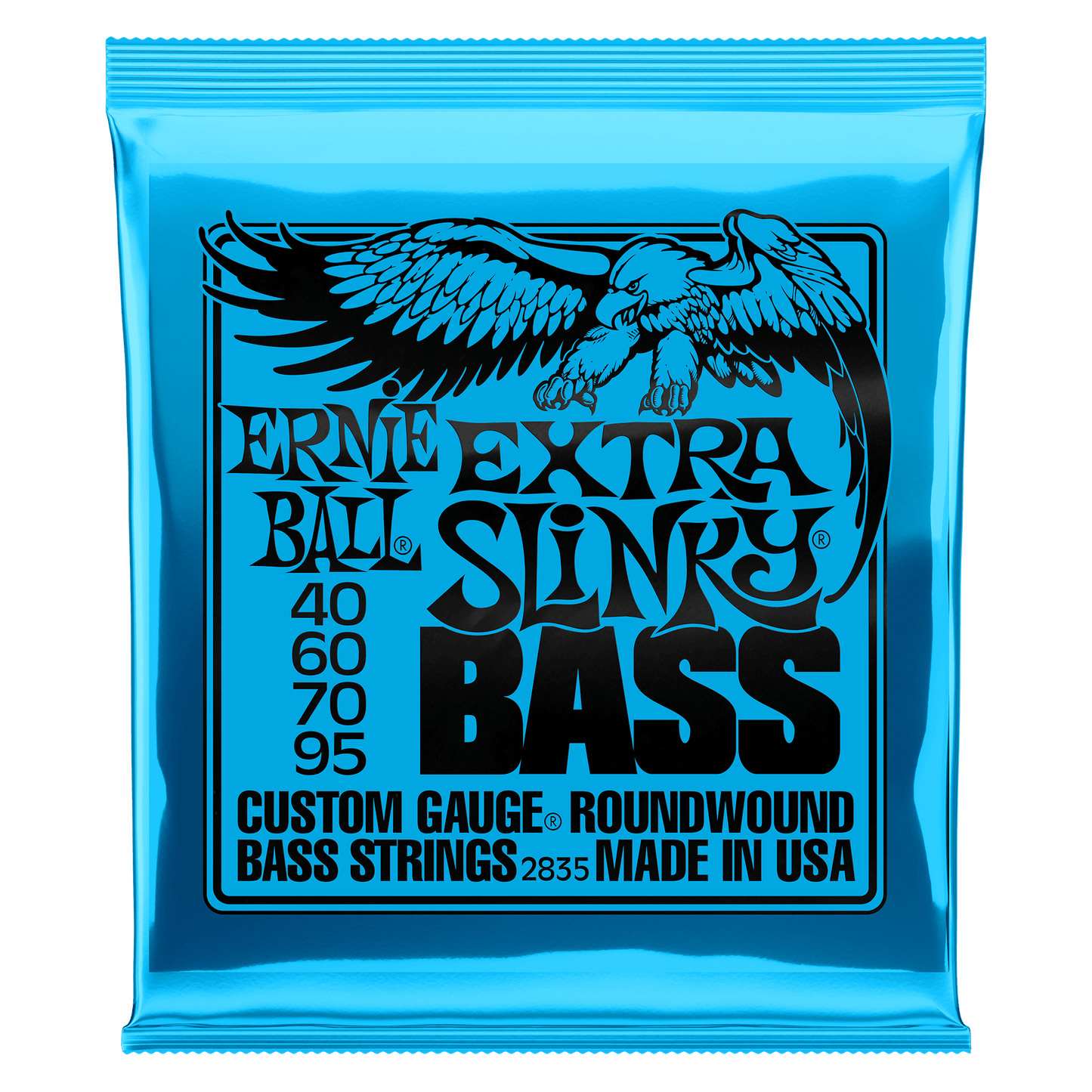 Ernie Ball 2835 Extra Slinky Round Wound Bas Gitar Teli (40-95)