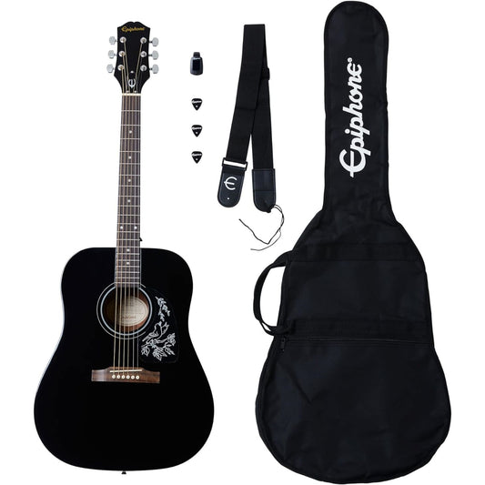 Epiphone Starling Akustik Gitar Seti - Black