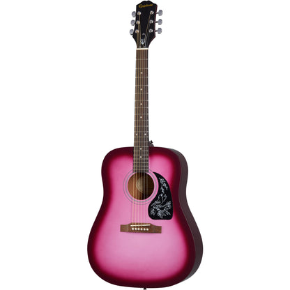 Epiphone Starling Akustik Gitar Seti - Hot Pink Pearl