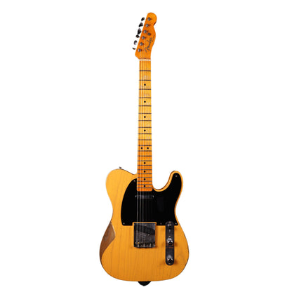 Fender Custom Shop Masterbuilt Telecaster Elektro Gitar - Butterscotch