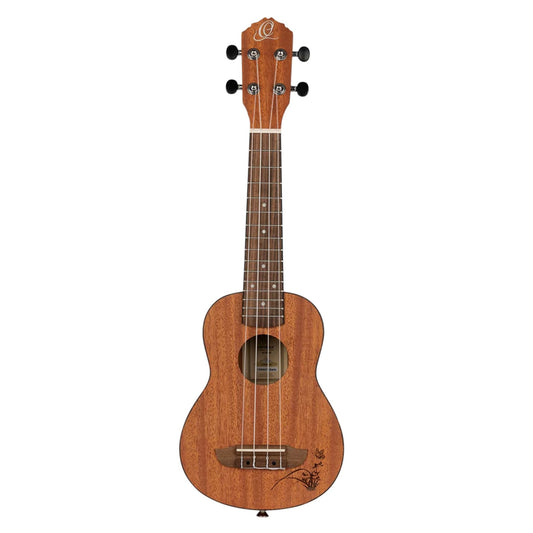 Ortega RU5MM-SO Soprano Ukulele (Natural)