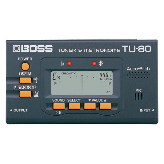 Boss TU-80 Tuner & Metronom