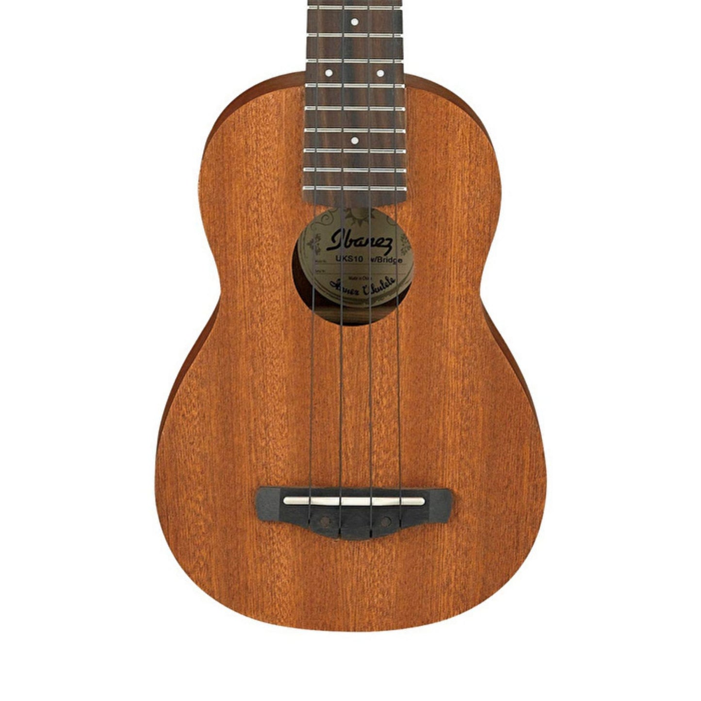 Ibanez UKS10 Soprano with Bag Natural Ukulele