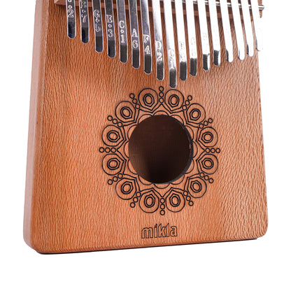 Mikla E-2 17 Tuş Masif Çınar Kalimba