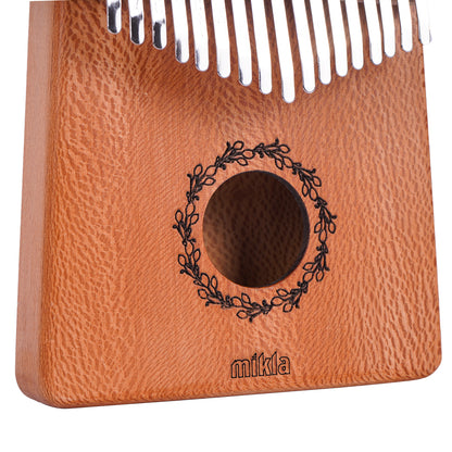 Mikla E-3 17 Tuş Masif Çınar Kalimba