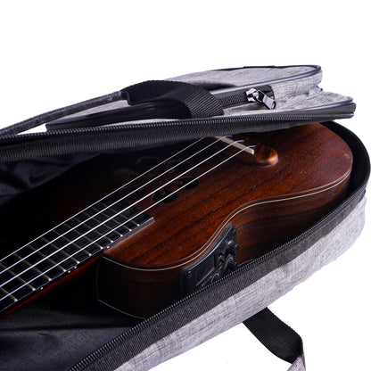 Wagon 04 Serisi Soprano Ukulele Çantası - Gri