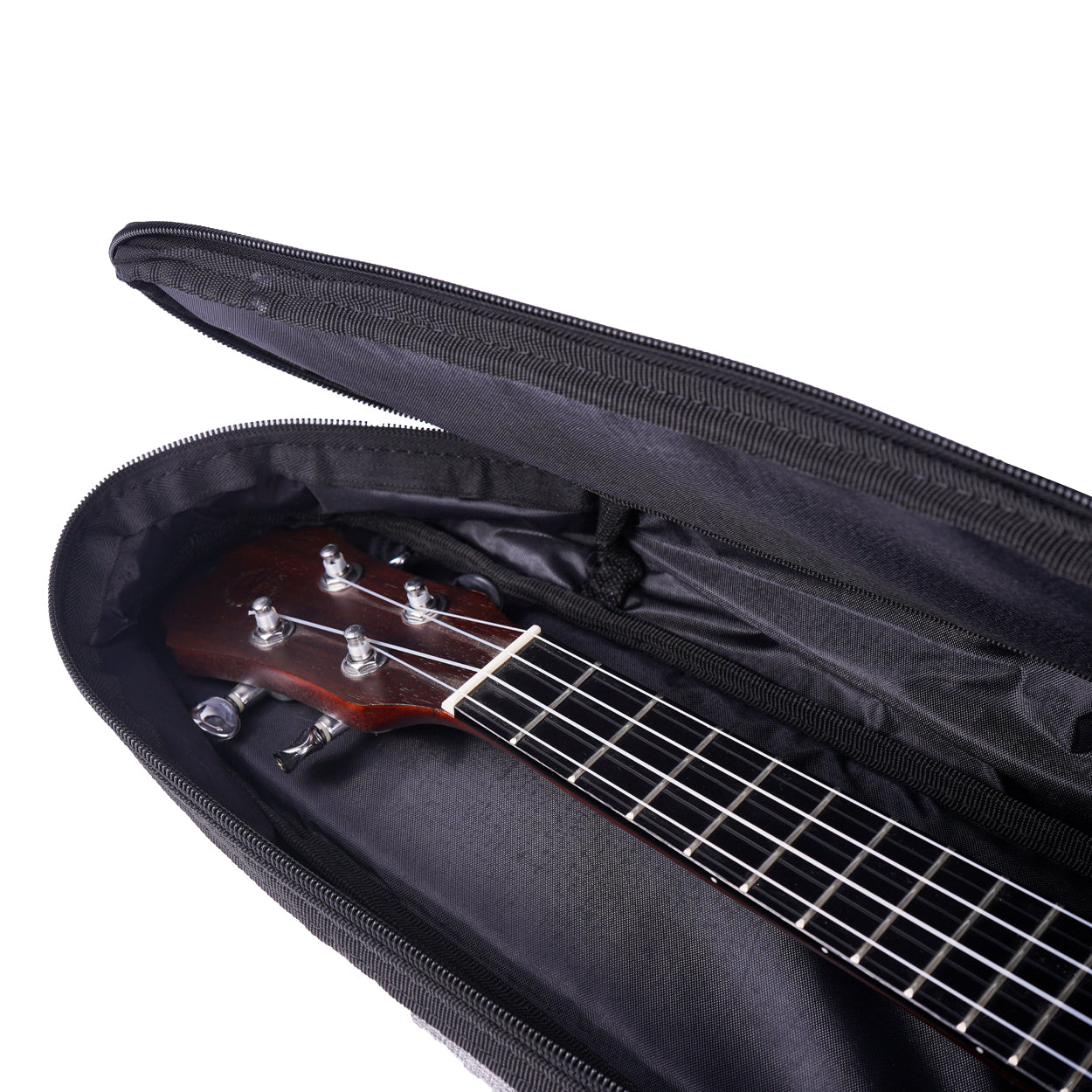 Wagon 04 Serisi Soprano Ukulele Çantası - Gri