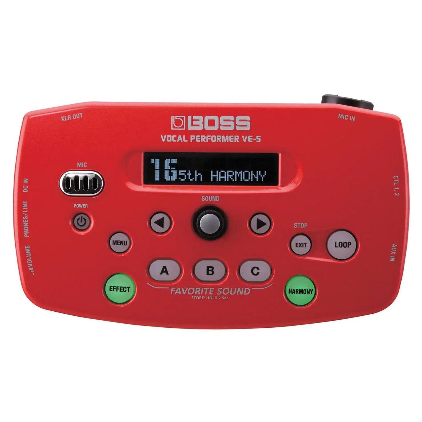 Boss VE-5-RD Vokal Performer Vokal Prosesörü