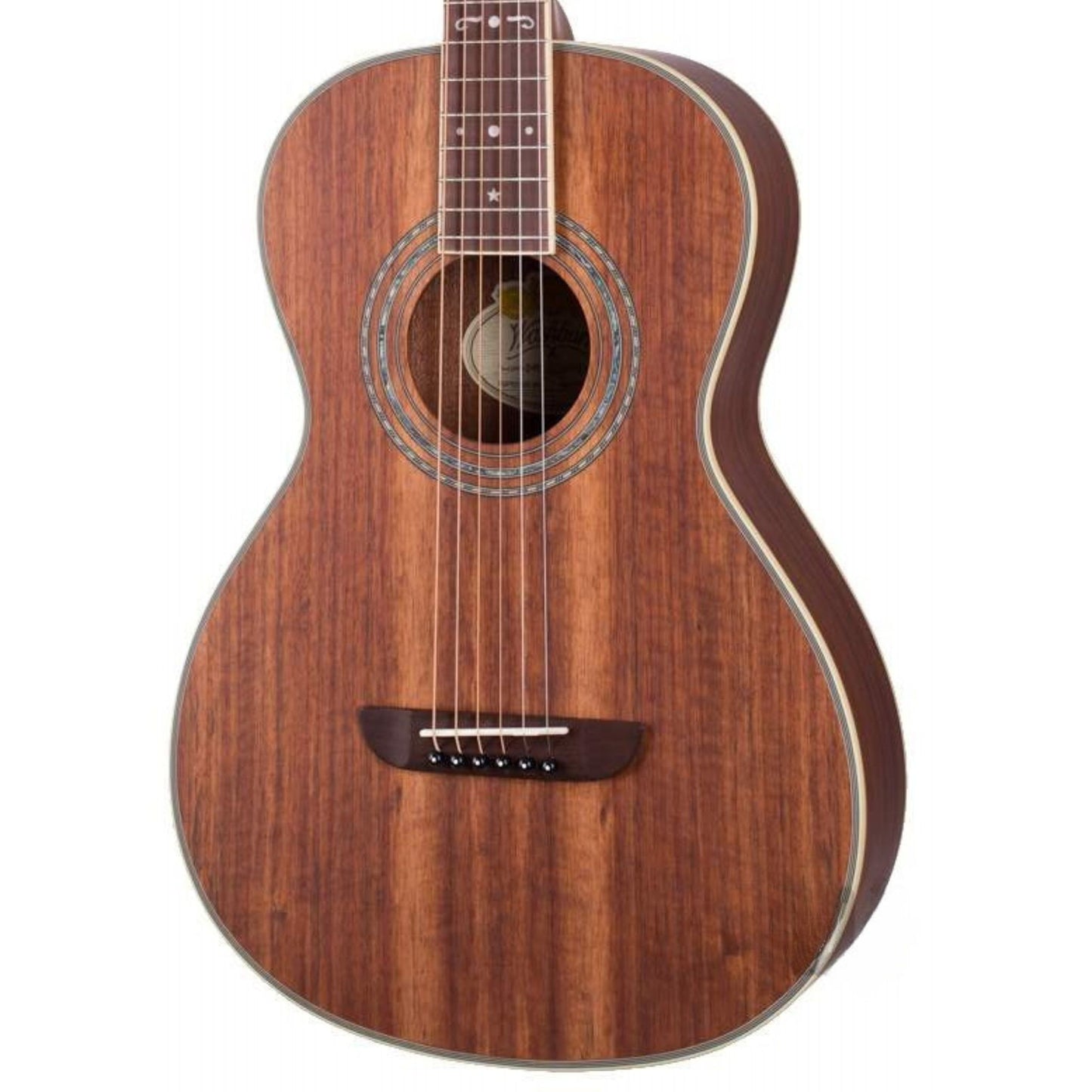 Washburn WP55NS Parlor P55 Koa Akustik Gitar