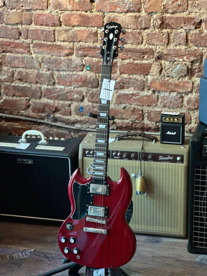 Epiphone SG Solak Elektro Gitar - Vintage Cherry (2.El)