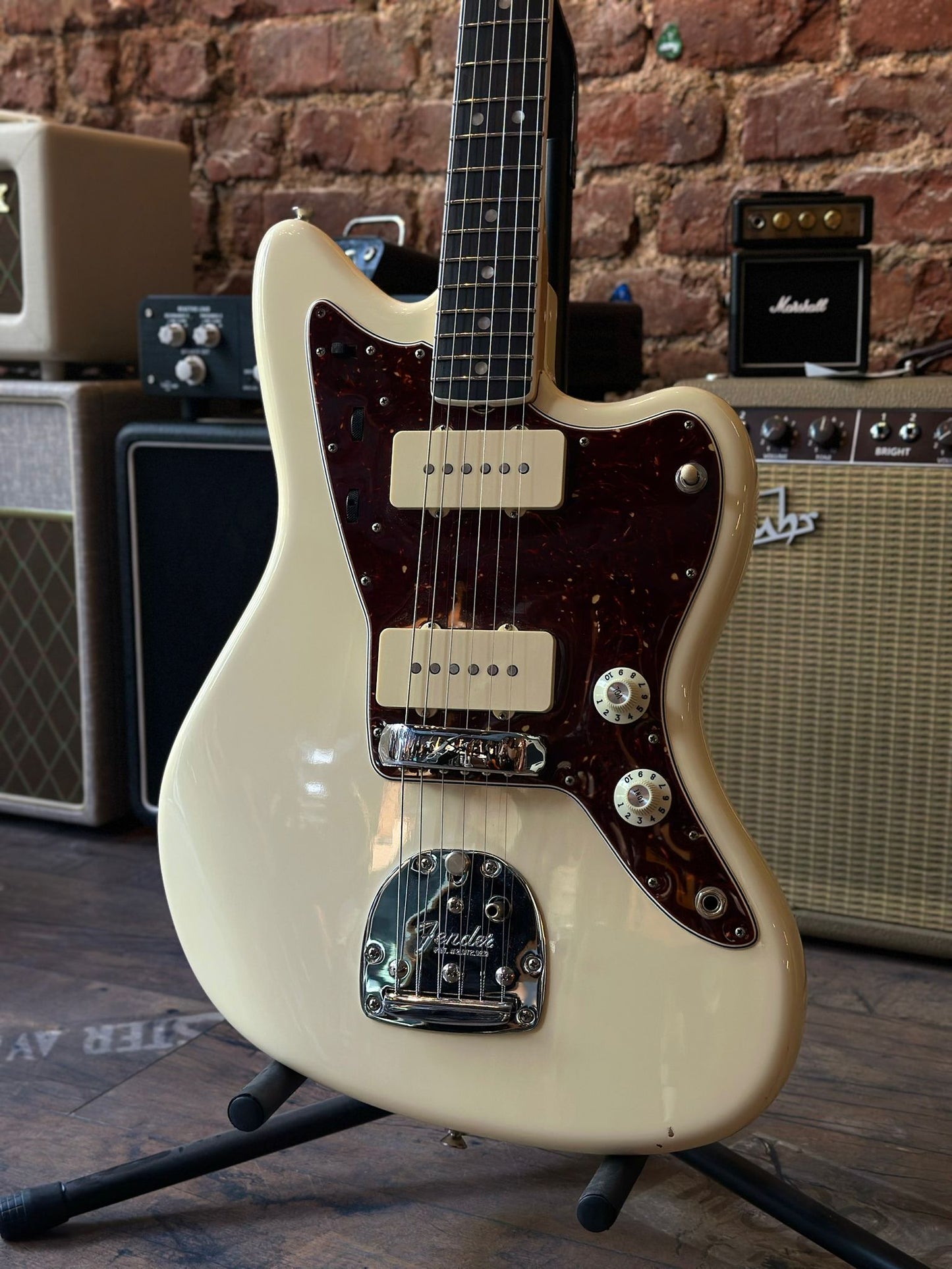 Fender American Special 60's Jazz Master Elektro gitar - Olympic White (2.El)