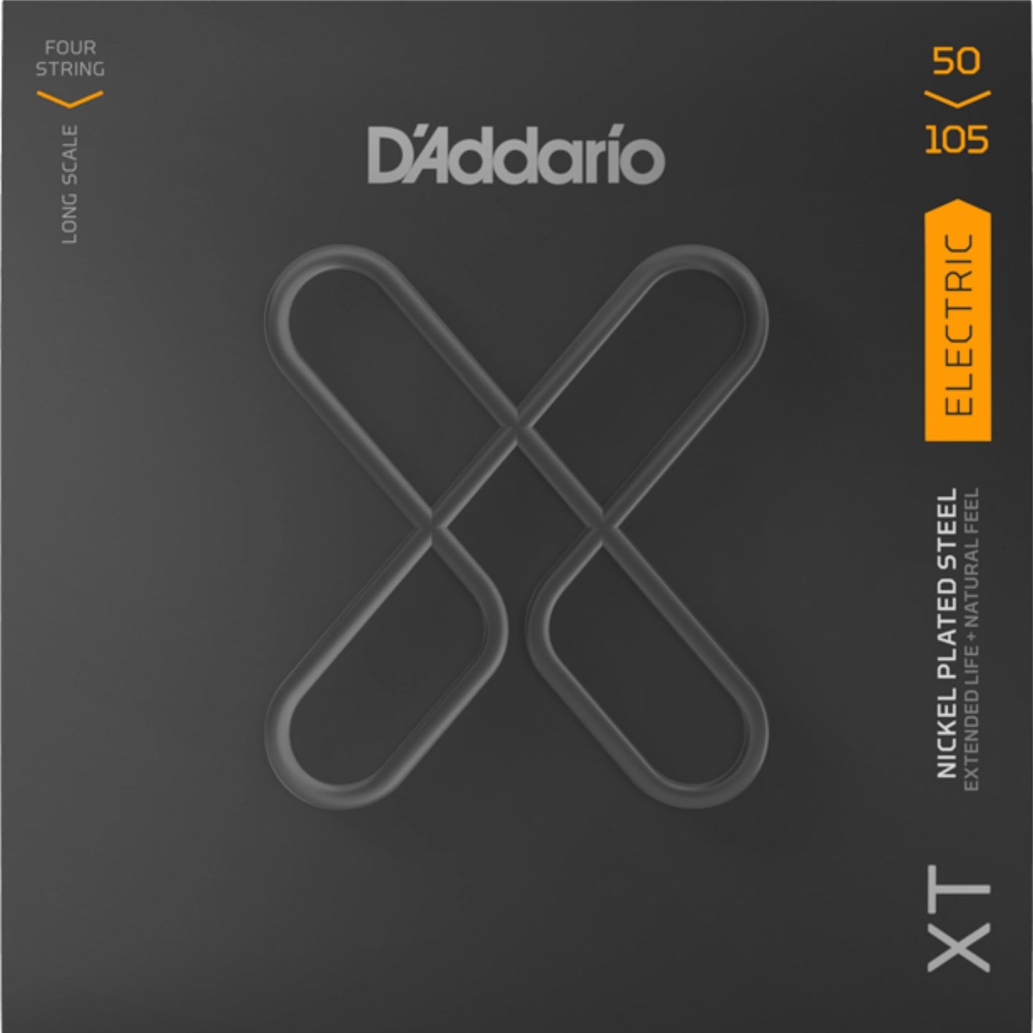 D'Addario XTB50105 XT Nickel Plated Steel 4 Telli Bas Gitar Teli - Medium (50-105)