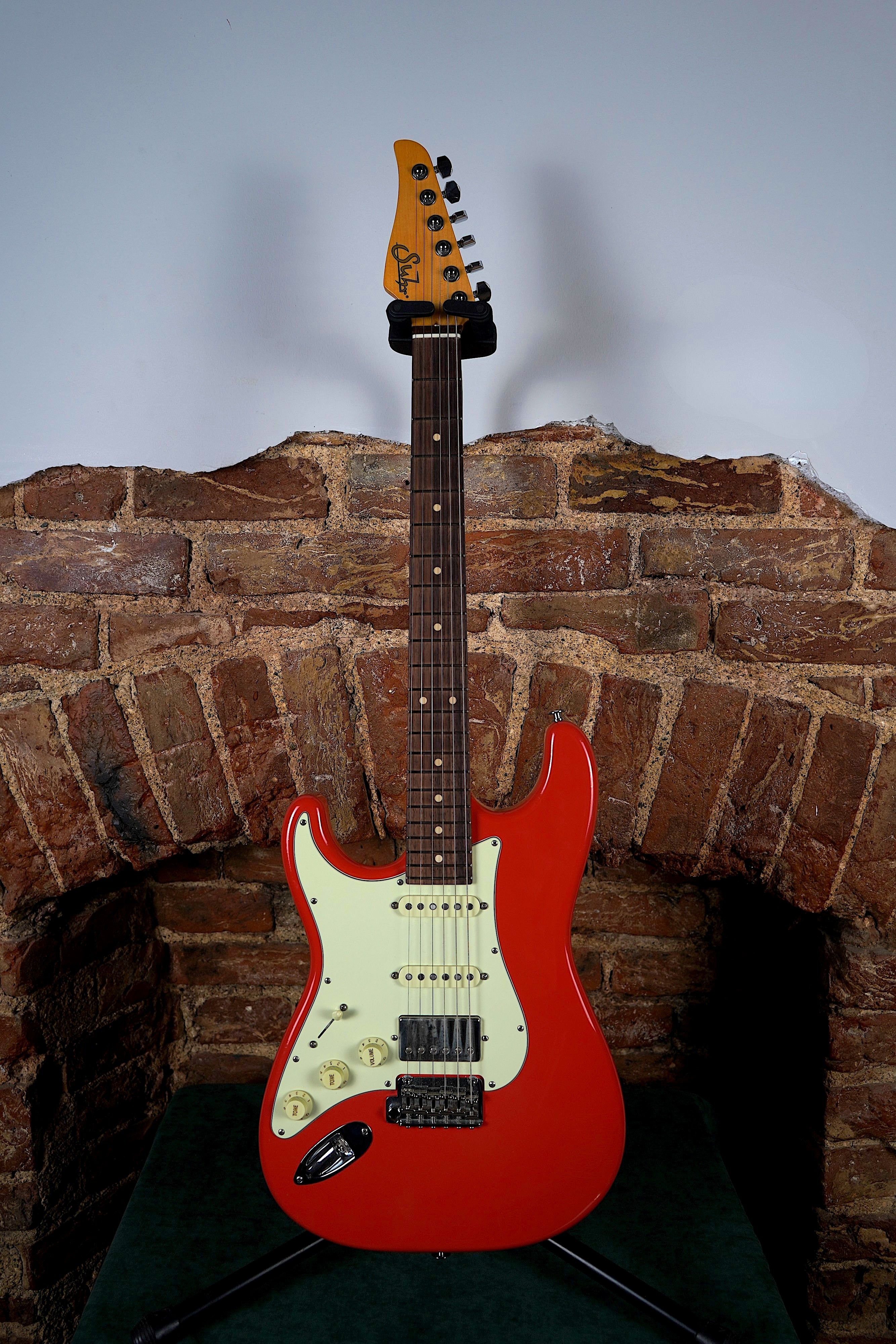 Suhr Classic S Antique Custom Left Handed - Fiesta Red (2.El
