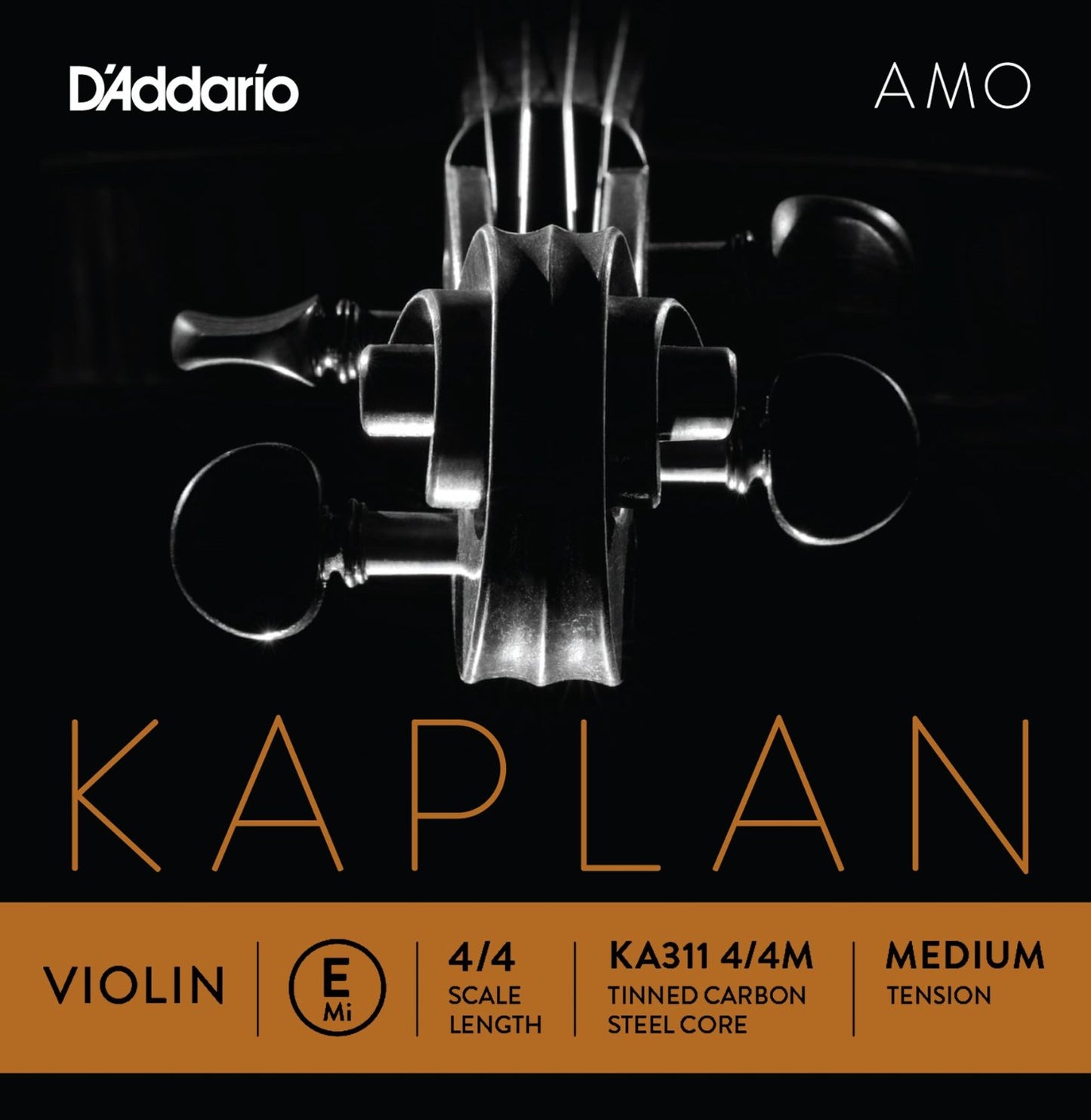 D'Addario KA311 Kaplan 4/4 Tek Keman Teli (Mi)