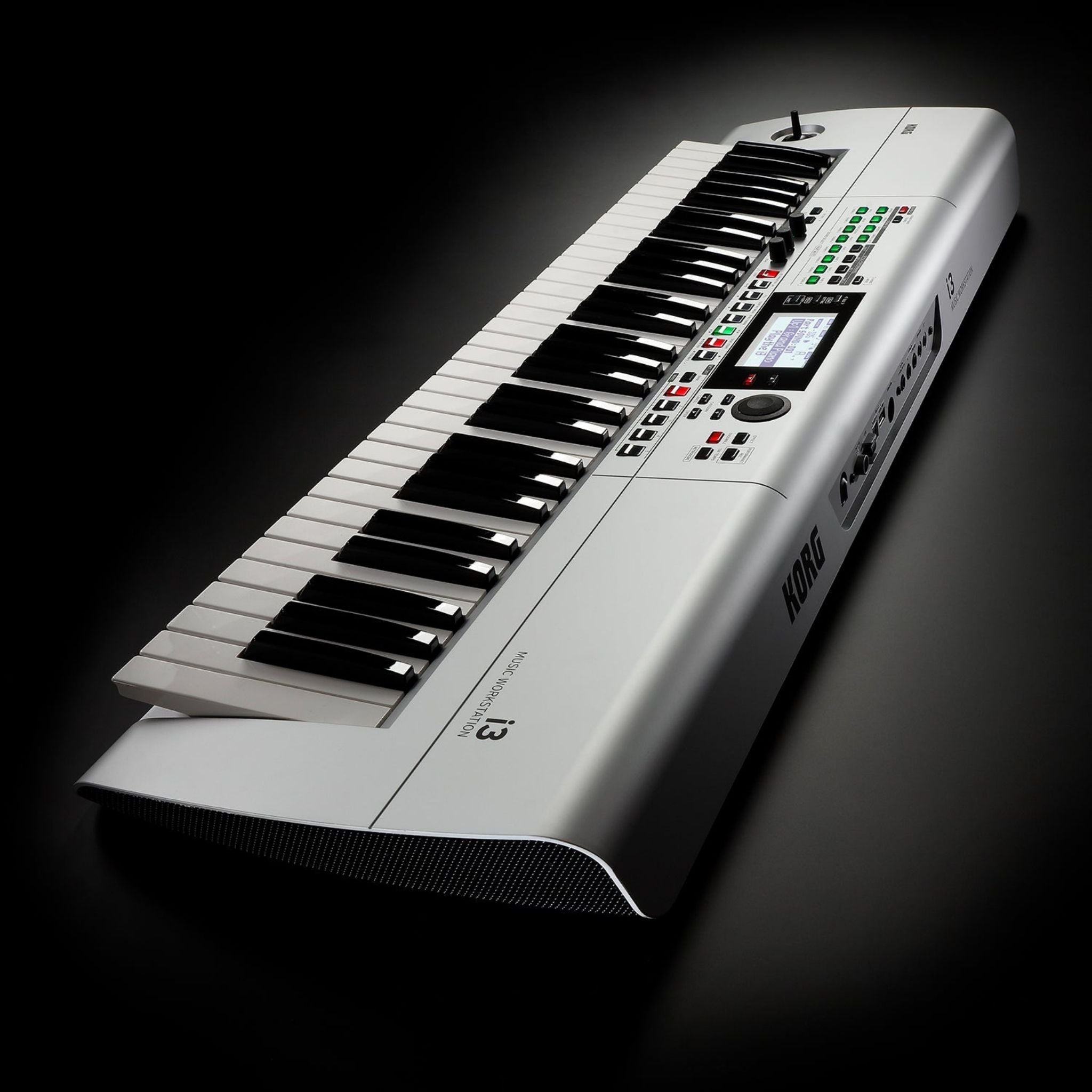 鍵盤楽器 KORG i3 MUSIC WORKSTATION Korg i3 Workstation - Gümüş – Kıvılcım Müzik