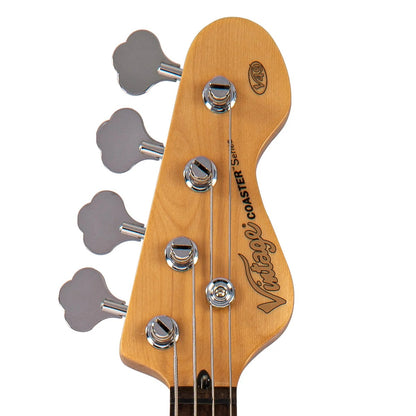 Vintage V49 Coaster 4 Telli Bas Gitar - Vintage White