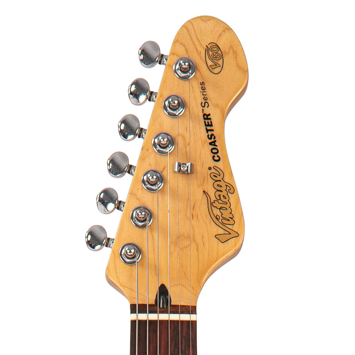 Vintage V60 Coaster Elektro Gitar - Gloss Red