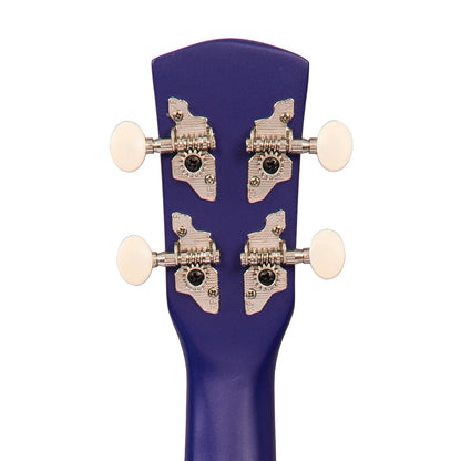 Vintage Laka Rainbow Soprano Ukulele - Indigo