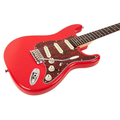 Vintage V60 Coaster Elektro Gitar - Gloss Red