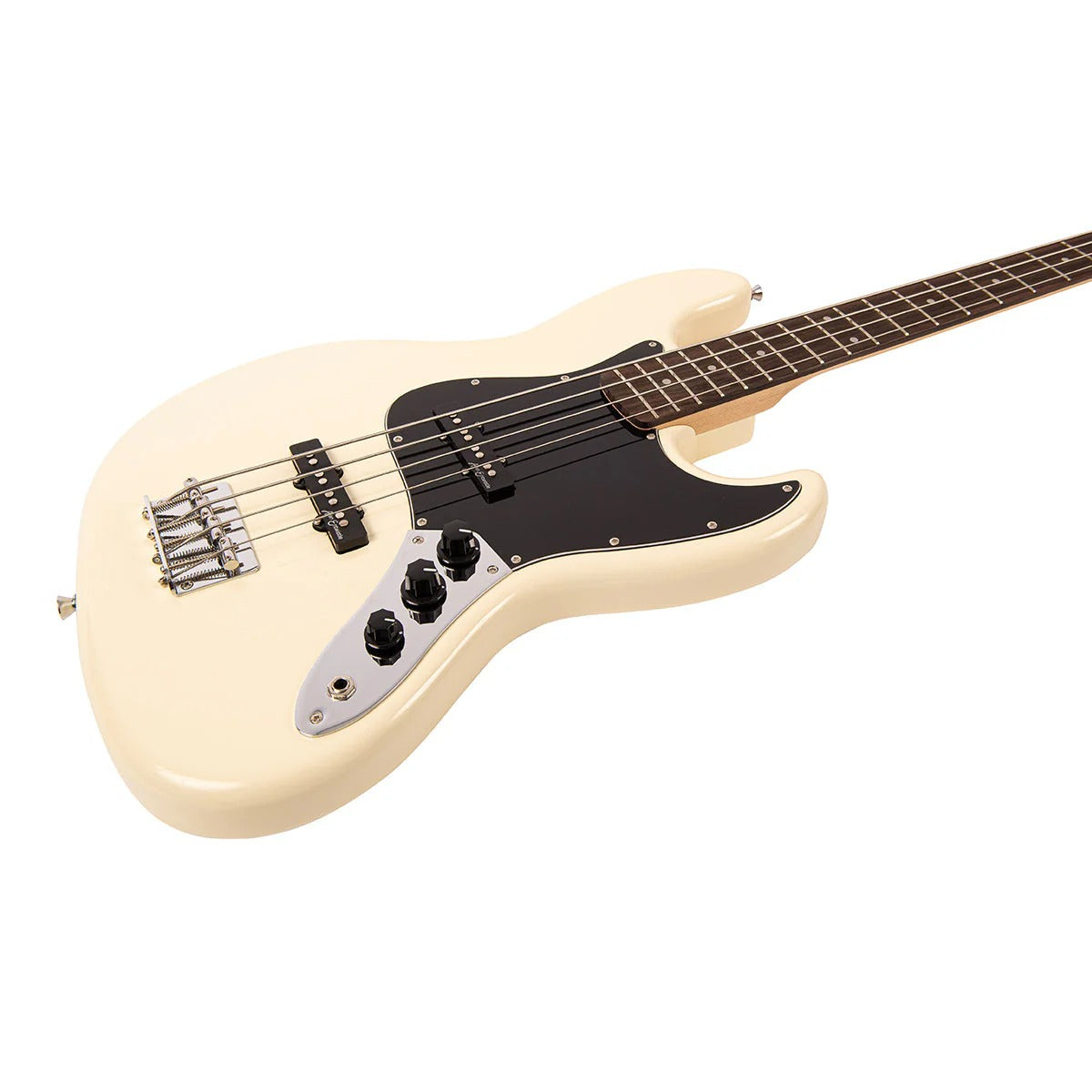 Vintage V49 Coaster 4 Telli Bas Gitar - Vintage White