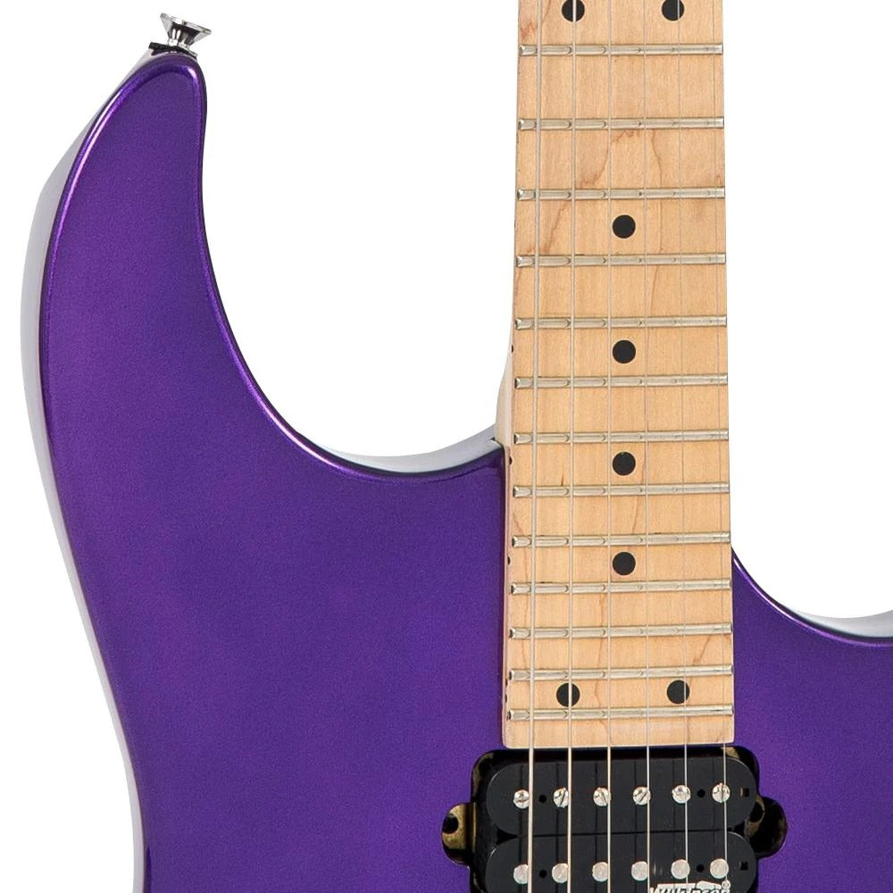Vintage V6M24 Reissued Elektro Gitar - Pasadena Purple