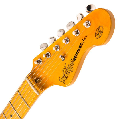 Vintage V6M Reissued Elektro Gitar - Sunburst
