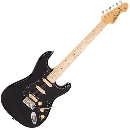 Vintage V6H Reissued Elektro Gitar - Boulevard Black