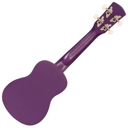 Vintage Laka Rainbow Soprano Ukulele - Violet