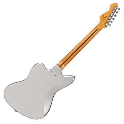 Vintage REVO Surfmaster 90 Elektro Gitar - Metallic Silver