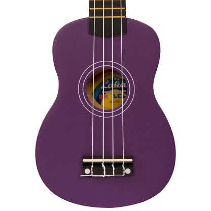 Vintage Laka Rainbow Soprano Ukulele - Violet