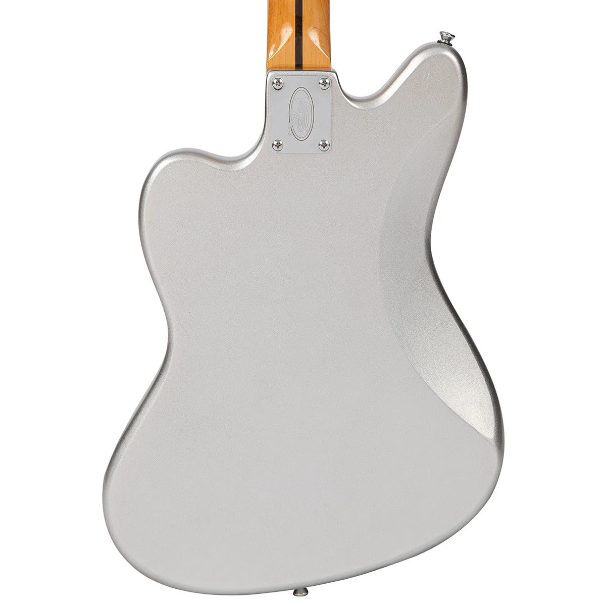 Vintage REVO Surfmaster 90 Elektro Gitar - Metallic Silver