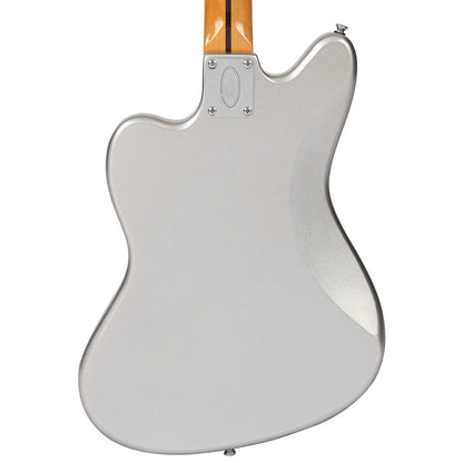 Vintage REVO Surfmaster 90 Elektro Gitar - Metallic Silver