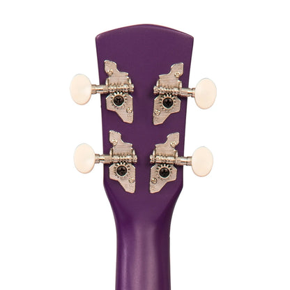 Vintage Laka Rainbow Soprano Ukulele - Violet