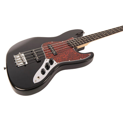 Vintage V49 Coaster 4 Telli Bas Gitar - Boulevard Black