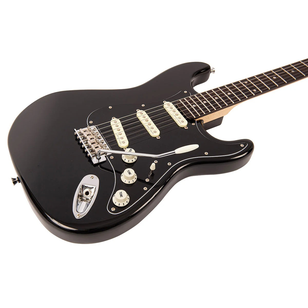 Vintage V60 Coaster Elektro Gitar - Boulevard Black