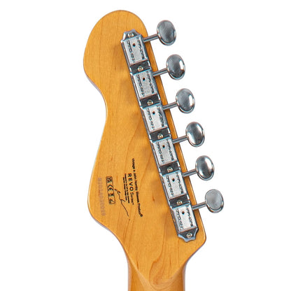Vintage REVO Surfmaster 90 Elektro Gitar - Metallic Silver