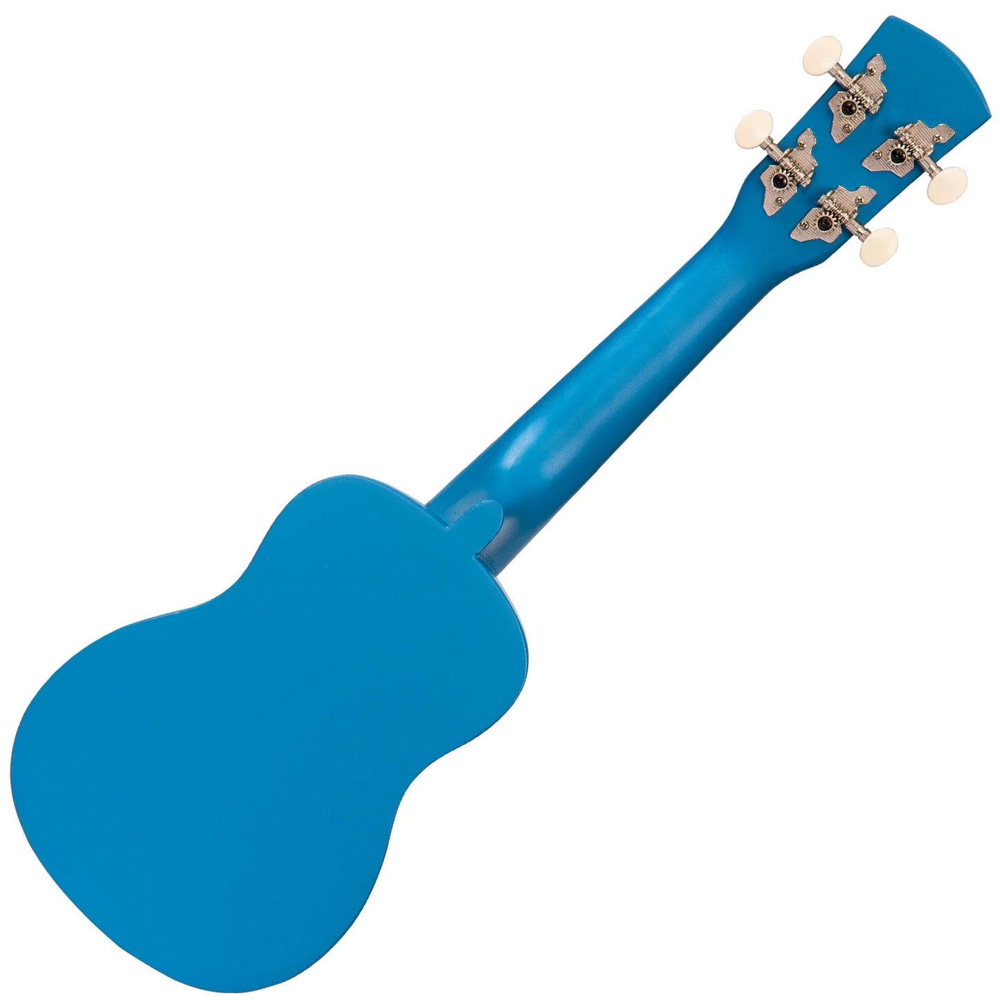 Vintage Laka Rainbow Soprano Ukulele - Blue