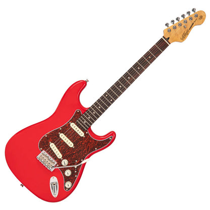 Vintage V60 Coaster Elektro Gitar - Gloss Red