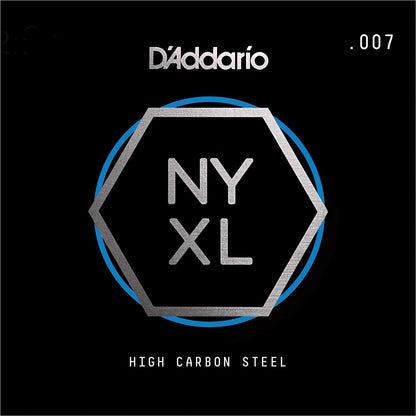 D'Addario NYS007 High Carbon Steel Single Elektro ve Akustik Gitar Tek Tel (7)