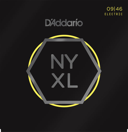 D'Addario NYXL0946 NYXL Nickel Elektro Gitar Teli - Super Light/Regular (9-46)