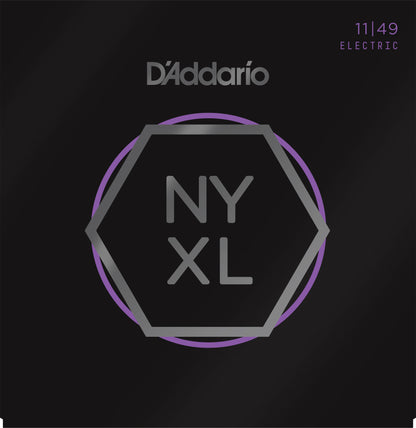 D'Addario NYXL1149 NYXL Nickel Elektro Gitar Teli - Medium (11-49)